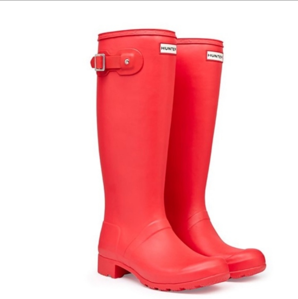 Hunter Rain Boots Packable Tall Matte US 8 EU39